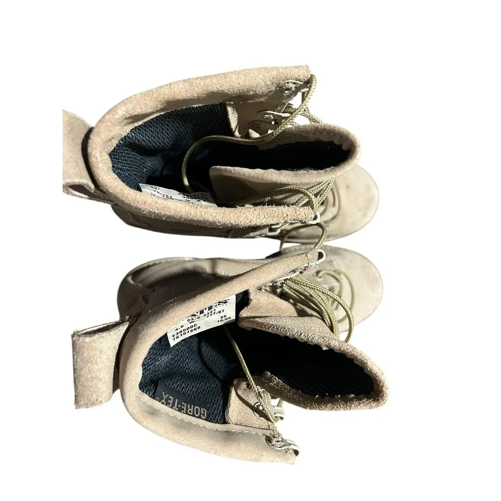 BATES Army Issued Combat Boots Coyote Gore-Tex‎ Size 4.5W